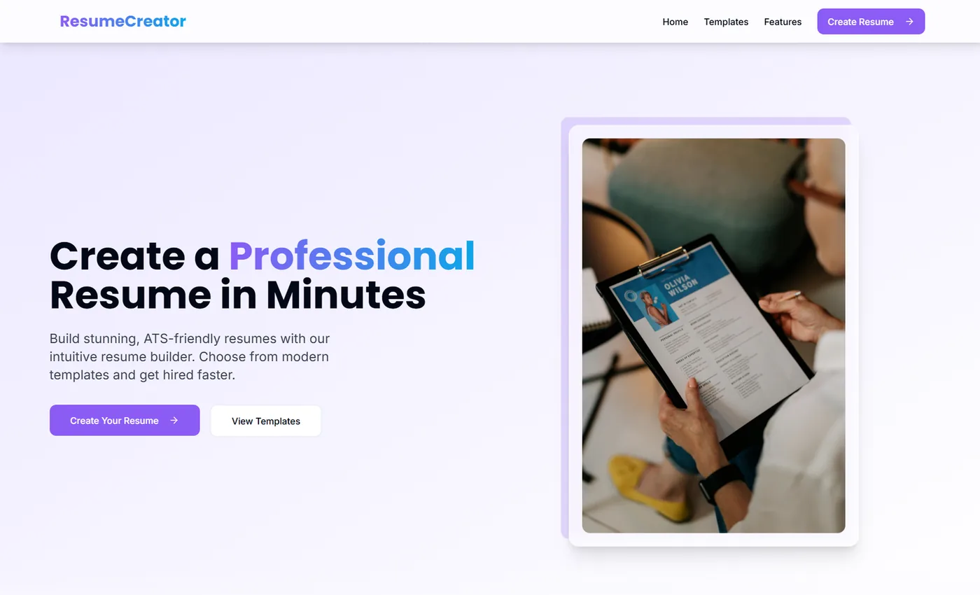 Resume Creator Pro